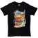 Looney Tunes - That's All Folks Block Graphic Uni Bl T-Shirt Looney Tunes - That's All Folks Block Graphic Uni Bl T-Shirt
