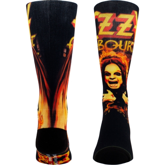 Ozzy Osbourne - Prince Of Darkness Sublimation Uni Bl Socks