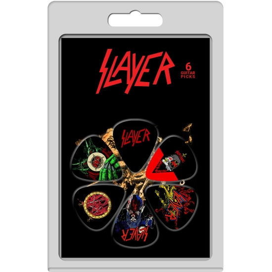 Slayer - Album Covers 6-Pack Plectrum Pack