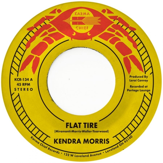 Kendra Morris - Flat Tire (Ltd-  Blood Orange Vinyl