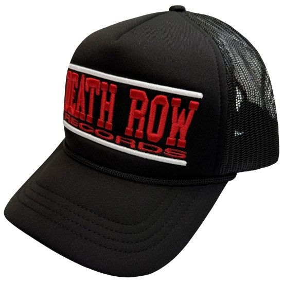 Death Row - Deathrow Text Logo Bl Mesh-Back Cap