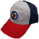 The Who - Target Logo Tricolor Grey/Navy/Red Baseball Cap The Who - Target Logo Tricolor Grey/Navy/Red Baseball Cap