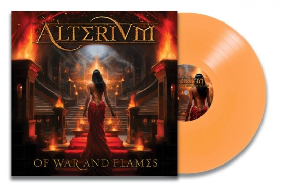 Alterium - Of War And Flames (Clear Orange Vin