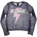 Blondie - Lightning Strike Lady Purp Mesh Crop Blondie - Lightning Strike Lady Purp Mesh Crop