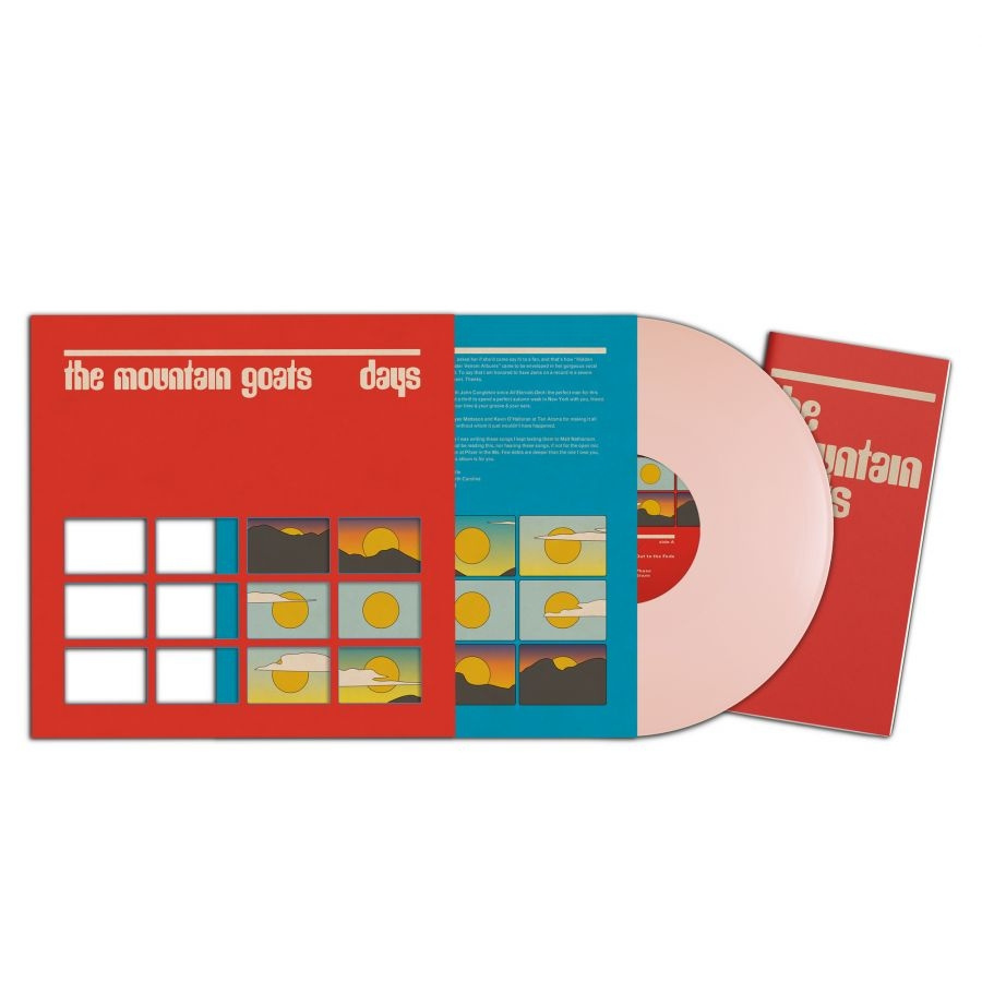 Mountain Goats - Days-Pink Vinyl Deluxe Packaging