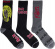 Iron Maiden - Crew Socks (3 Pack Collector Guitar Shape Tin) Iron Maiden - Crew Socks (3 Pack Collector Guitar Shape Tin)
