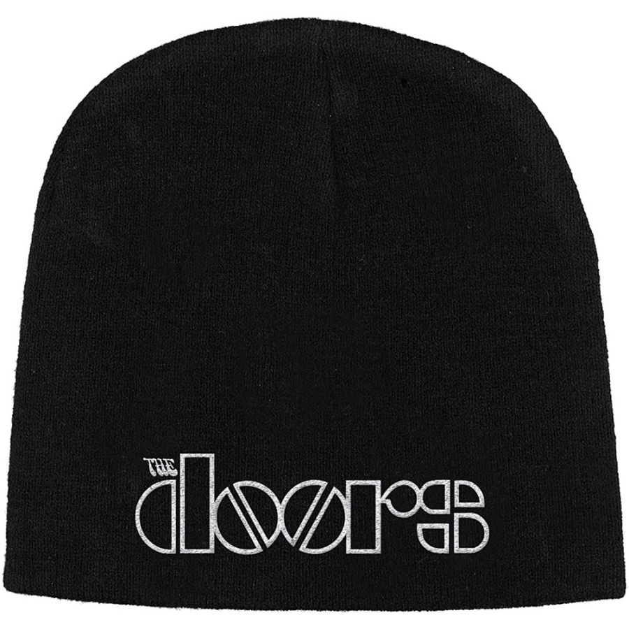 The Doors - Unisex Beanie Hat: Logo (Black)