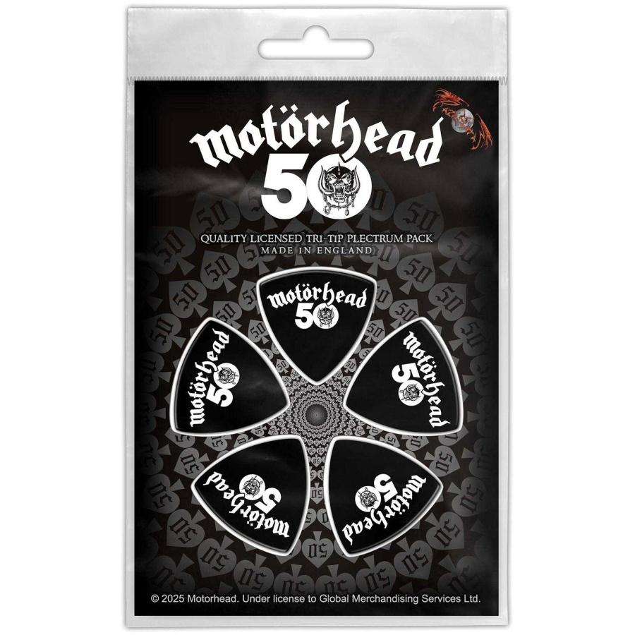 Motorhead - Tri-Tip Plectrum Pack: 50