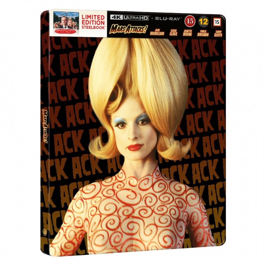 Movie - Mars Attacks! (Ltd Steelbook 2-Disc / 4K Uhd + Blu-Ray)