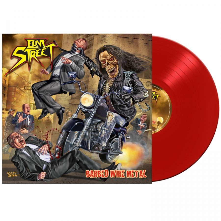 Elm Street - Barbed Wire Metal (Red Vinyl Lp)