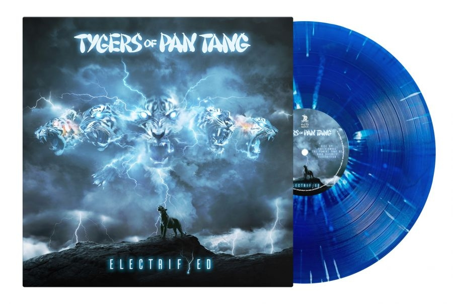 Tygers Of Pan Tang - Electrifyed (Blue With Splatter Vin