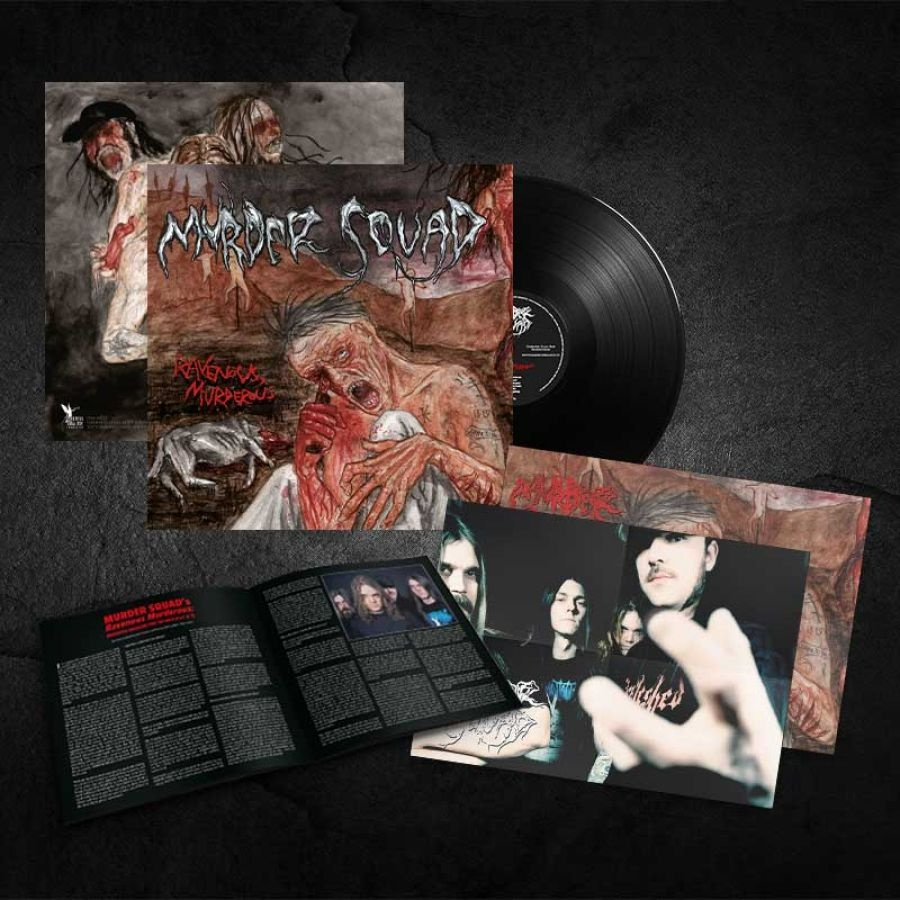 Murder Squad - Ravenous Murderous (Black Vinyl Lp)