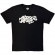 Beastie Boys - Tag Logo Mono Uni Bl T-Shirt Beastie Boys - Tag Logo Mono Uni Bl T-Shirt