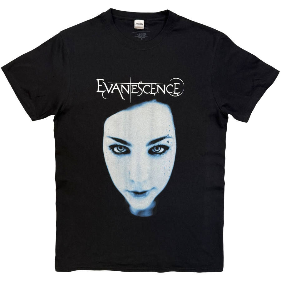 Evanescence - Fallen Face Uni Bl T-Shirt