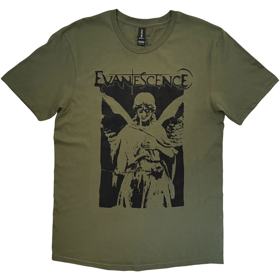 Evanescence - Angel Uni Green T-Shirt