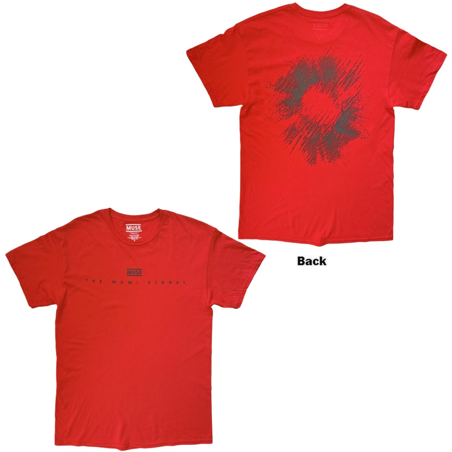 Muse - The Wow Signal Uni Red T-Shirt