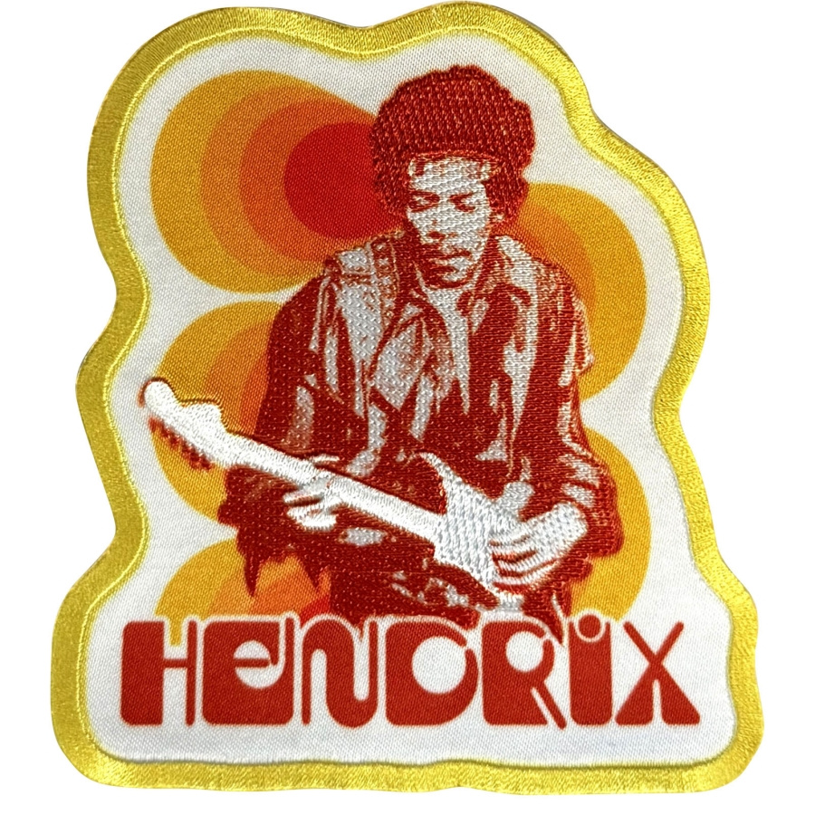 Jimi Hendrix - Jimi & Guitar Woven Patch