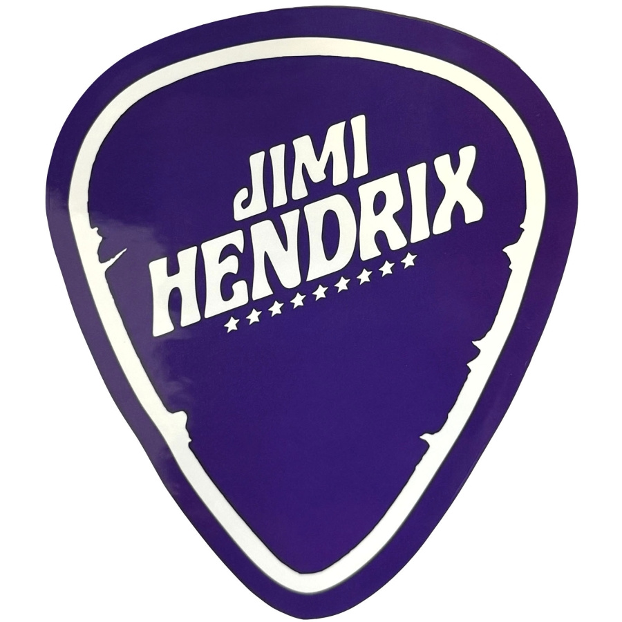 Jimi Hendrix - Plectrum Sticker