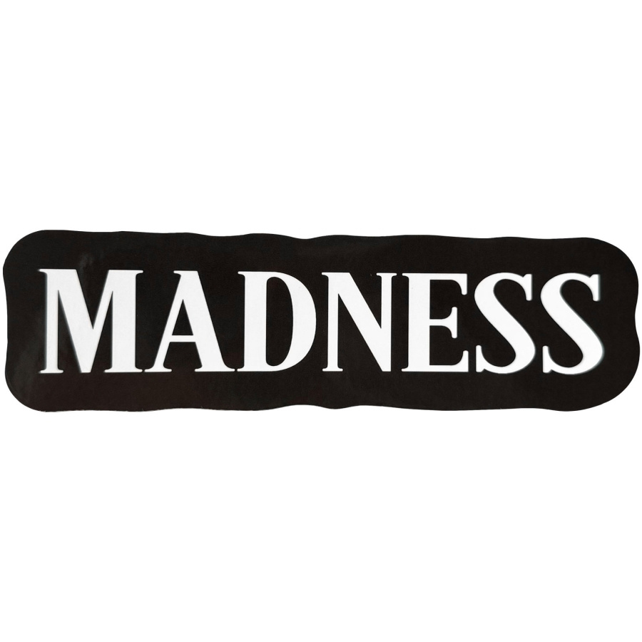 Madness - Text Logo Sticker