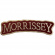 Morrissey - Arched Logo Woven Patch Morrissey - Arched Logo Woven Patch