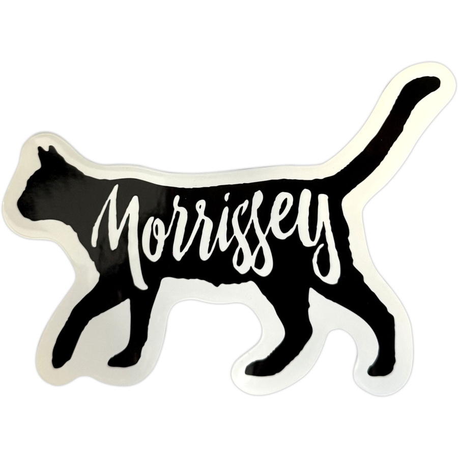 Morrissey - Cat Logo Sticker