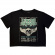 Lynyrd Skynyrd - Winged Skull Lady Bl Crop Top Lynyrd Skynyrd - Winged Skull Lady Bl Crop Top