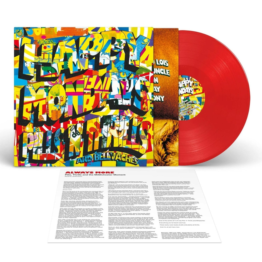 Happy Mondays - Pills n Thrills and Bellyaches (Red Vinyl Reissue Edition)