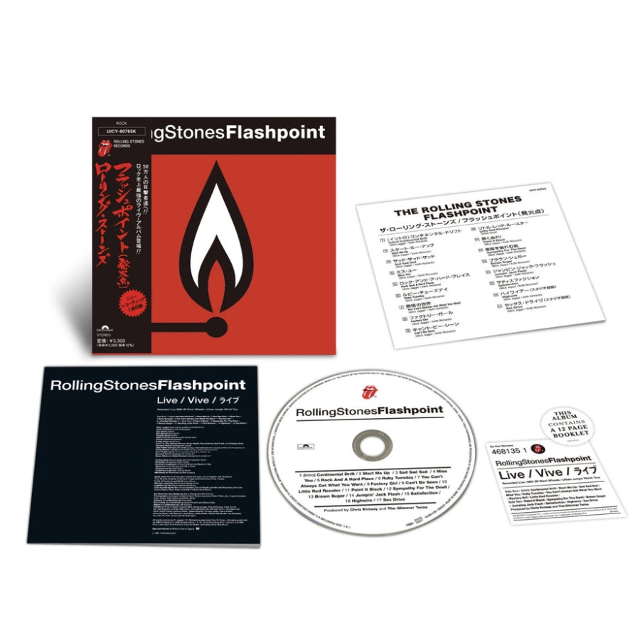 The Rolling Stones - Flashpoint (Shm-Cd)