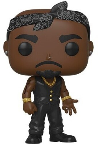 Tupac - Funko Pop! Rocks: Tupac With Vest & Bandana