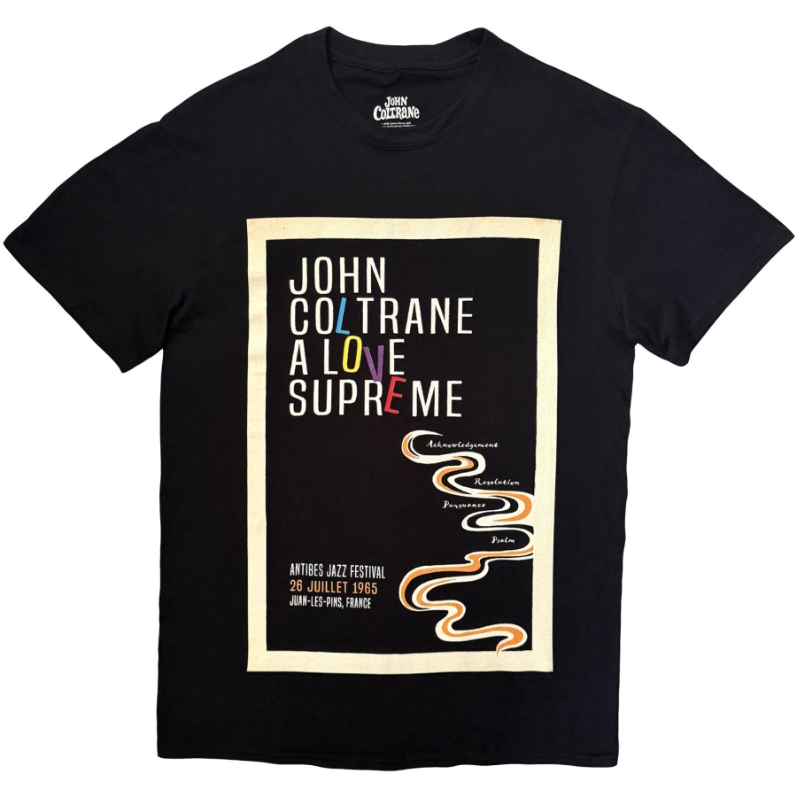 John Coltrane - A Love Supreme Uni Bl T-Shirt
