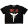 Nirvana - In Utero Lady Bl Crop Top Nirvana - In Utero Lady Bl Crop Top