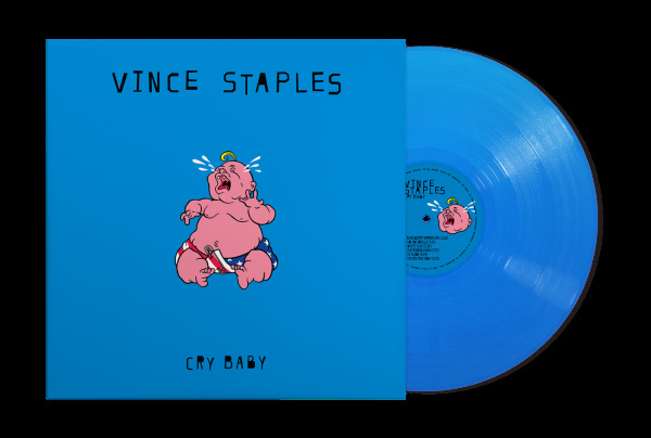 Vince Staples - Cry Baby (X) (Uk Edition) (Baby Blue Vinyl/Alternate Cover)