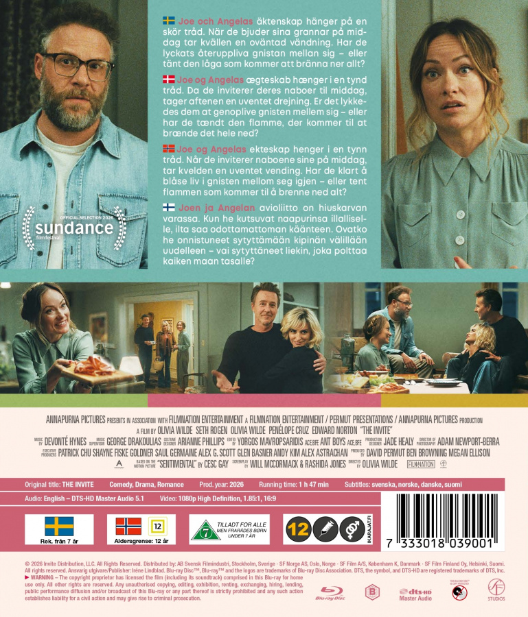 Movie - The Invite (Blu-ray)