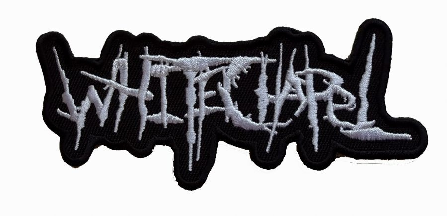 Whitechapel - Patch Shaped Old School Logo (5,1 X