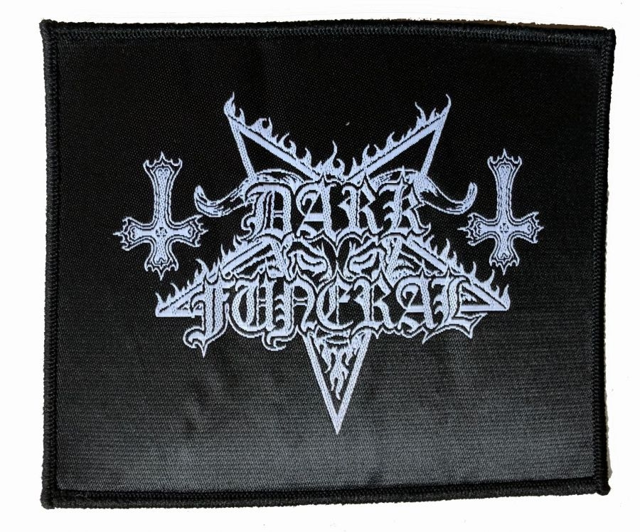 Dark Funeral - Patch Logo (8,2 X 9,9 Cm)