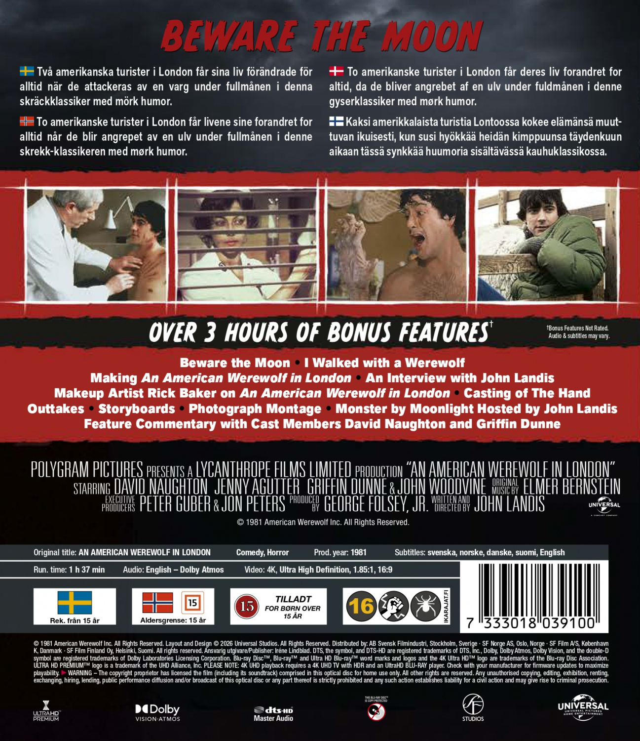 Movie - An American Werewolf In London (4K UHD)