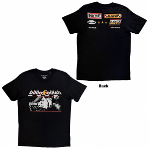 Billie Eilish - Racer Graphic Uni Bl T-Shirt