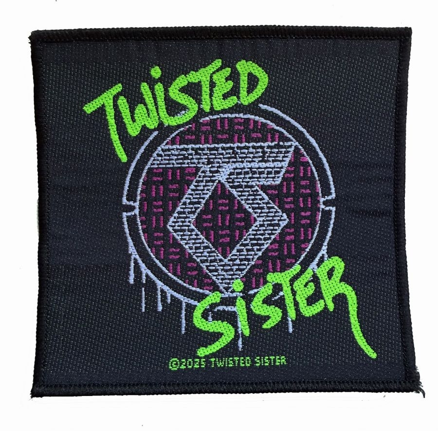 Twisted Sister - Patch Spray Logo (9,7 Cm X 10 Cm)