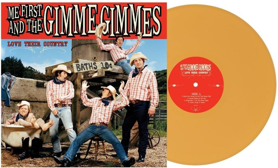 Me First And The Gimme Gimmes - Love Their Country (Mustard Vinyl L