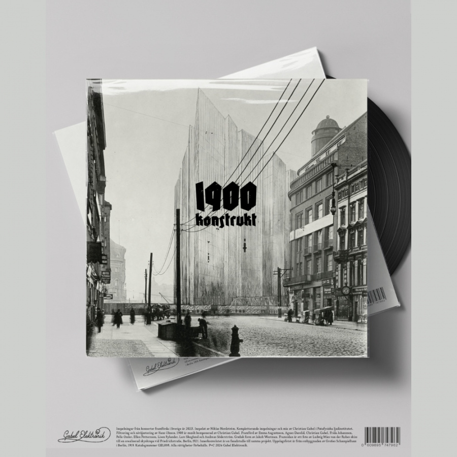 1900 - Konstrukt (Black Vinyl LP)