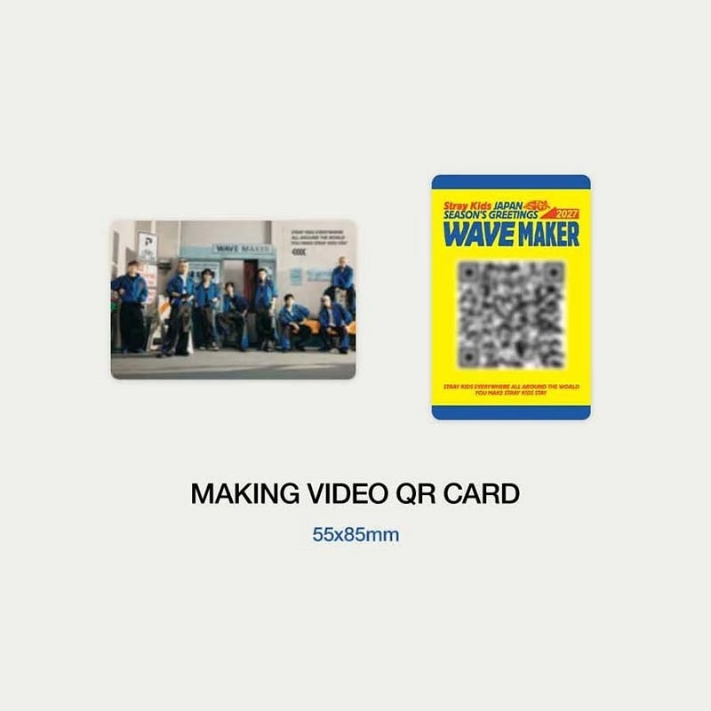 Stray Kids - Japan Seasons Greetings 2027 - Wave Maker + POB