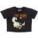 The Cure - Disintegration Stone Wash Lady Char Crop Top The Cure - Disintegration Stone Wash Lady Char Crop Top