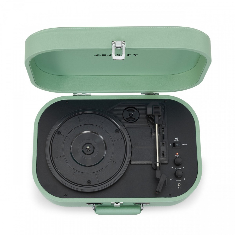 Vinylspelare - Discovery Portable Turntable (Seafoam)