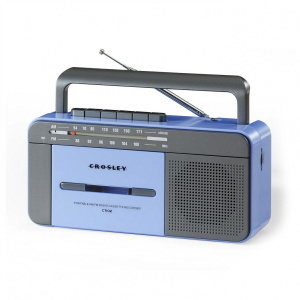 Kassettspelare - Ct102 Cassette Player (Blue/Grey)  (Uk Adapter)