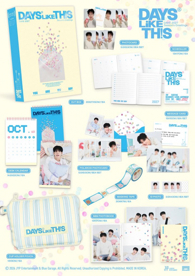 Day6 - 2027 Seasons Greetings - Daylike This + Apple