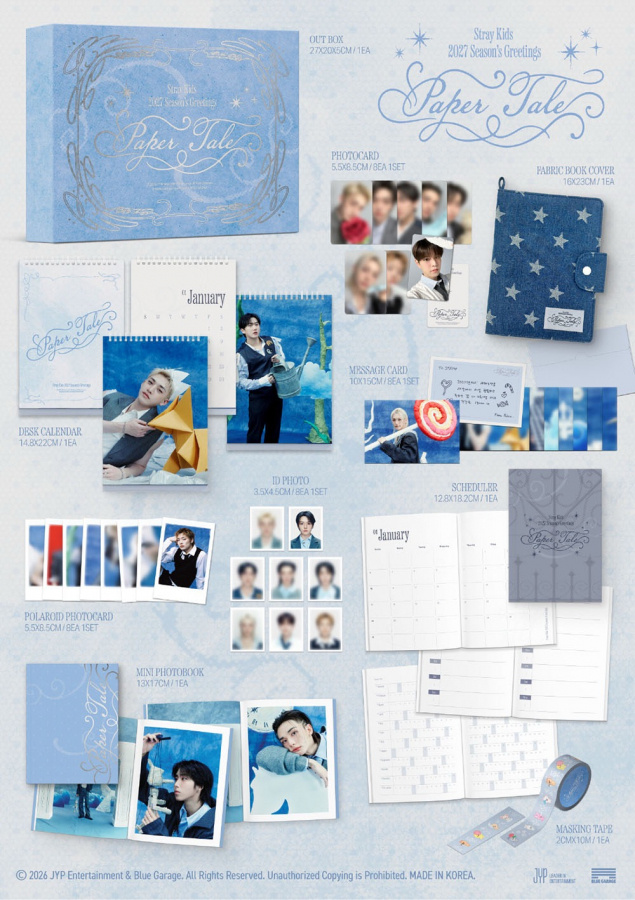 Stray Kids - 2027 Seasons Greetings - Paper Tale