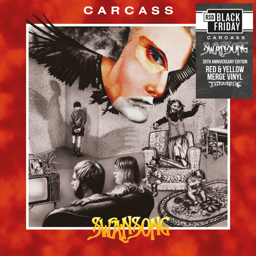 Carcass - Swansong (Red/Yellow Merge Vinyl/Alternative Artwork Sleeve) (Rsd)