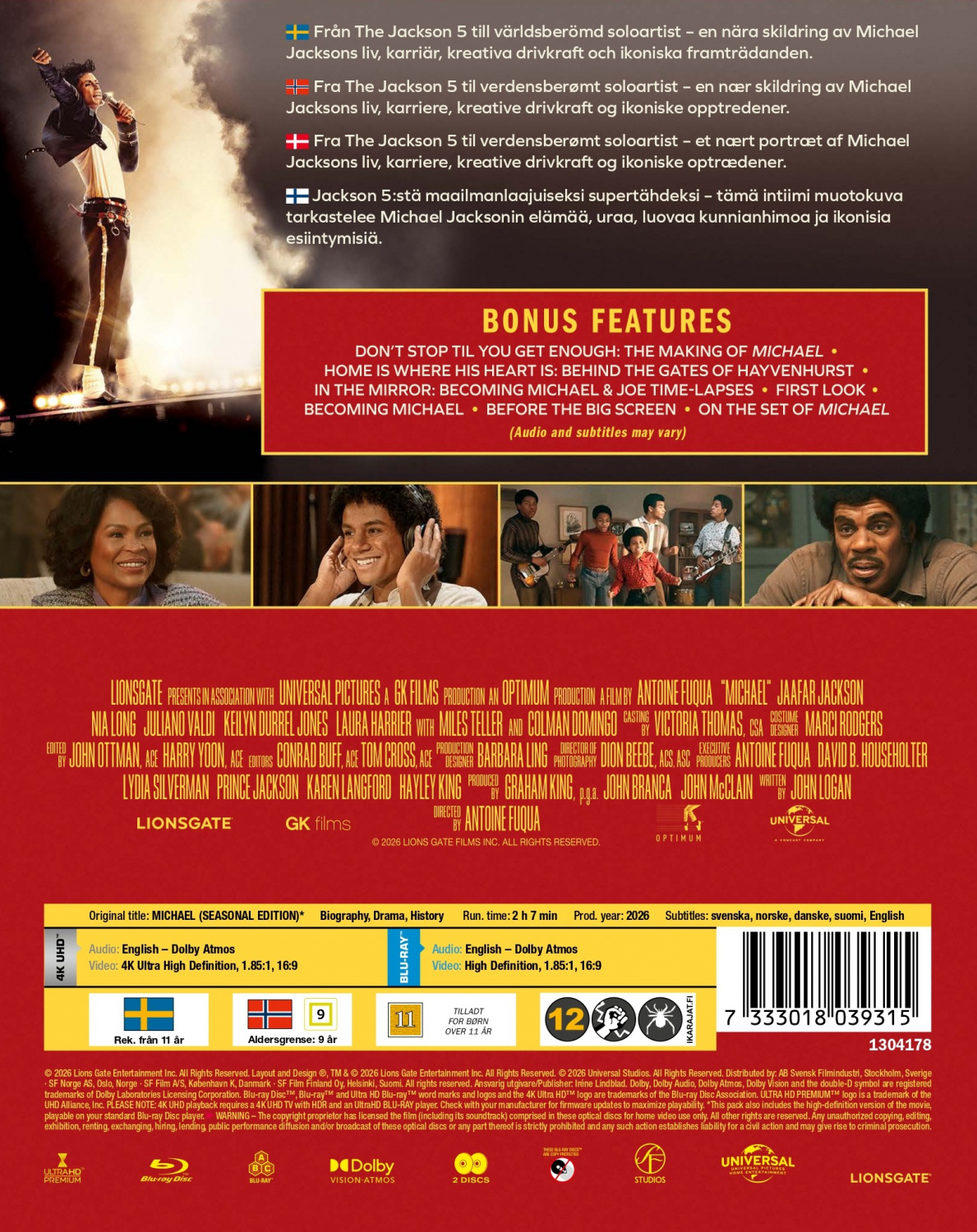Movie - Michael - Seasonal Steelbook (2-disc / 4K UHD + Blu-ray)