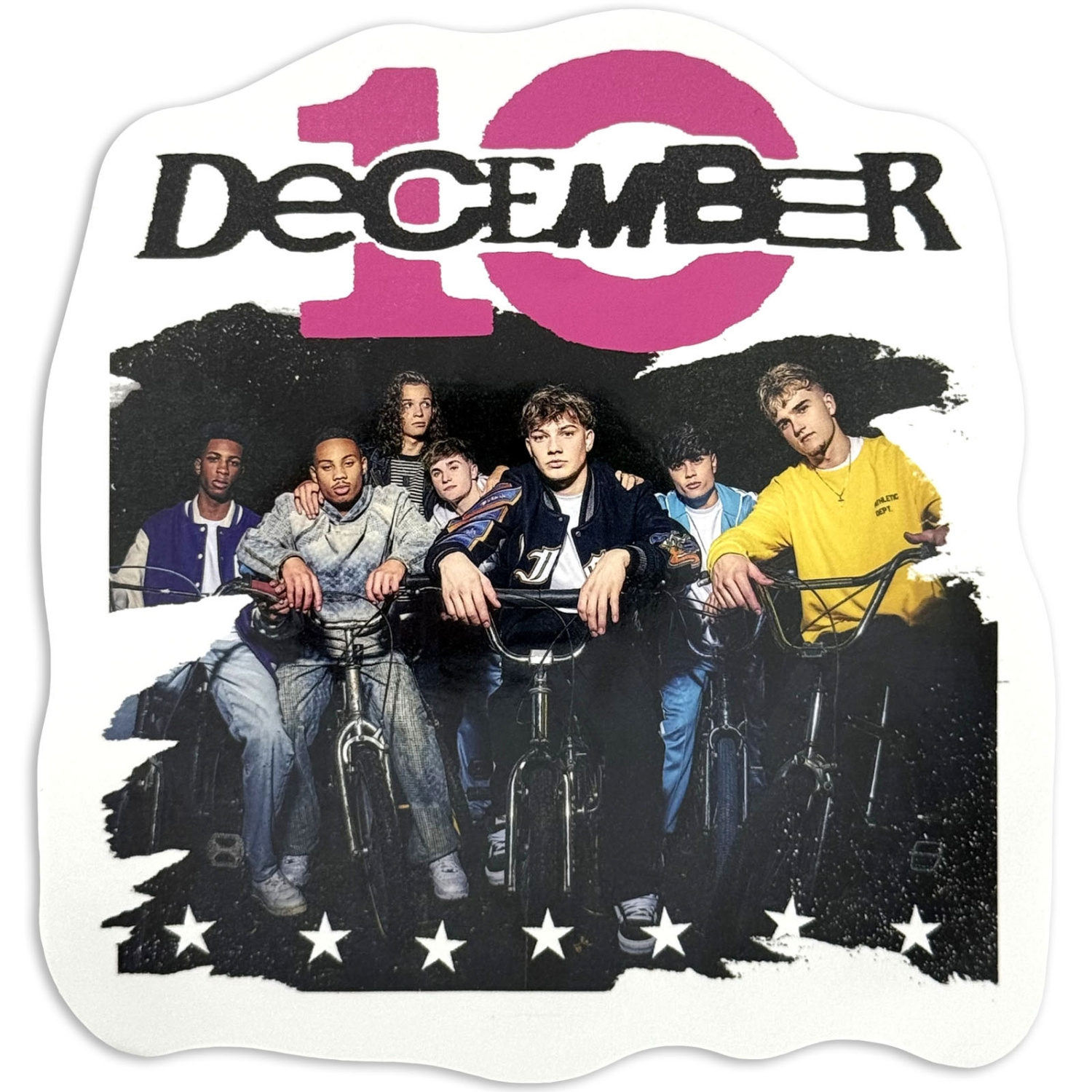 December 10 - Bike Poster Sticker