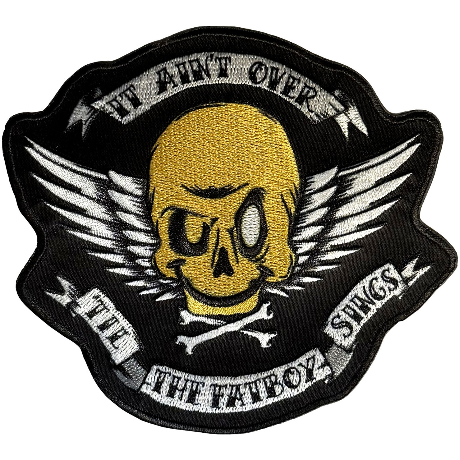 Fatboy Slim - Skull Woven Patch